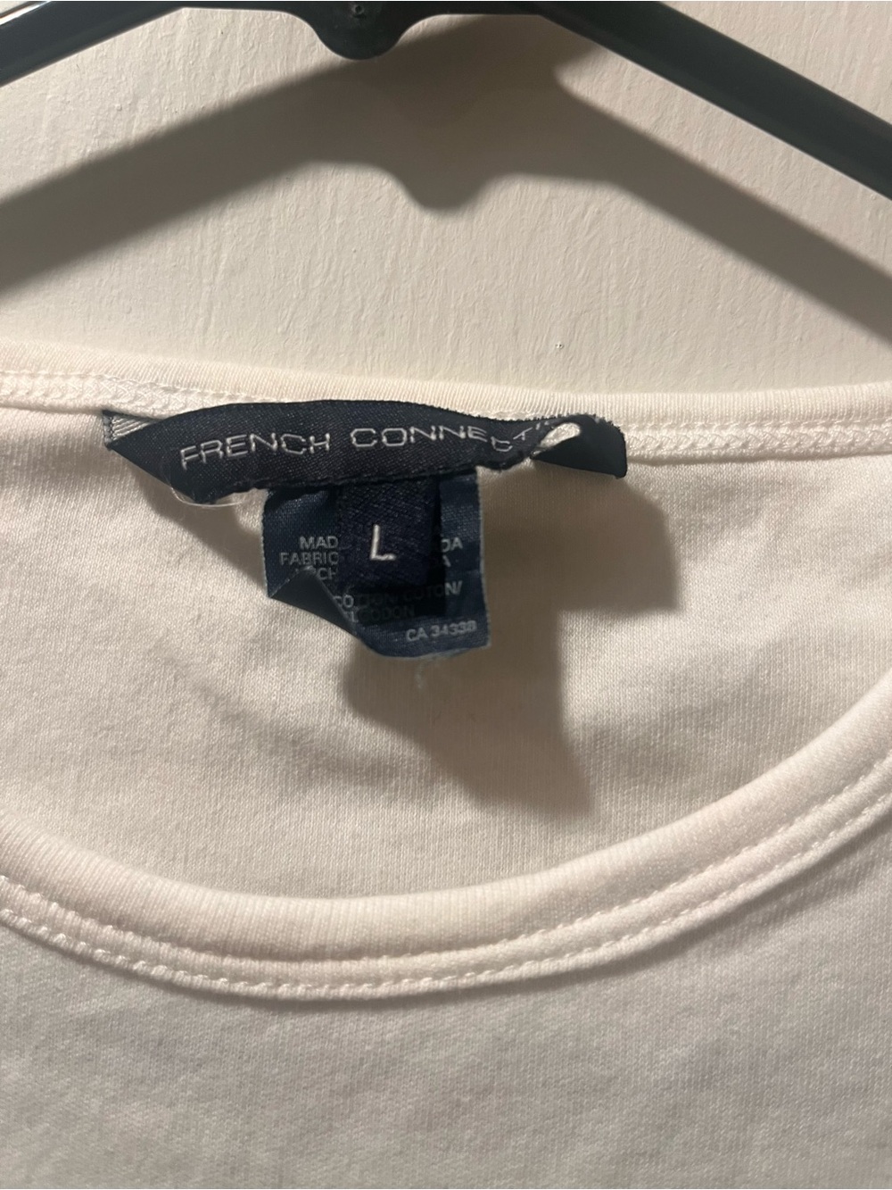 Mile High FCUK French Connection White Tee - Picture 3 of 4